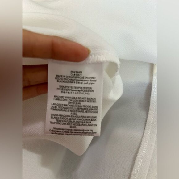 NWT BCBGeneration Double Weave Dress in Off White - Picture 11 of 12